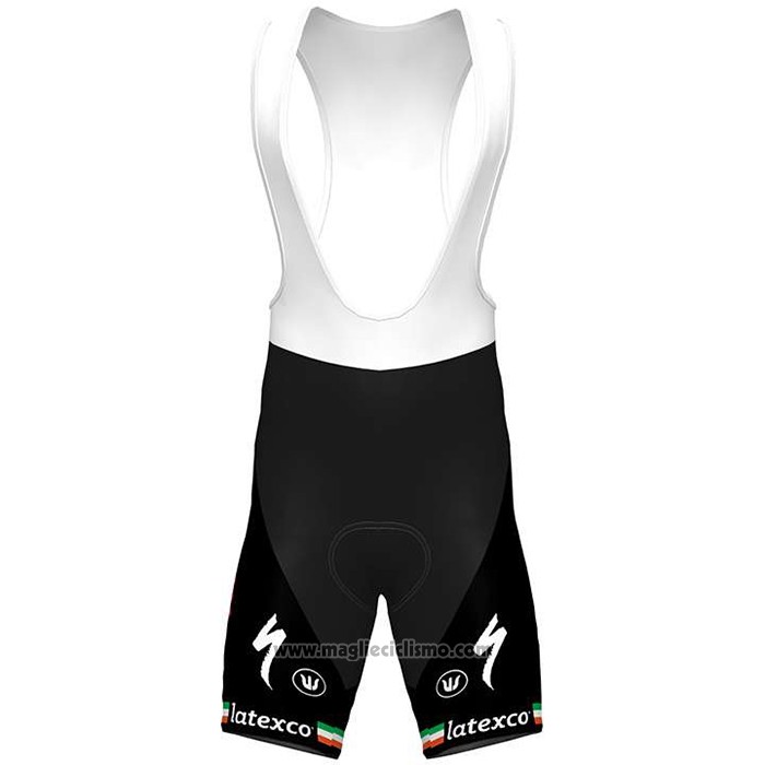 2020 Abbigliamento Ciclismo Deceuninck Quick Step Campione Irlanda Manica Corta e Salopette